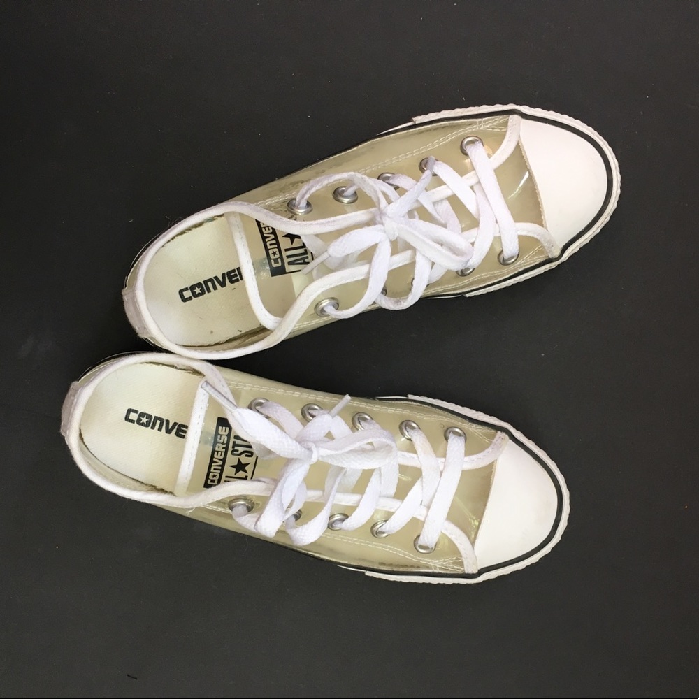 Converse All Star Clear Low Top Sneakers
